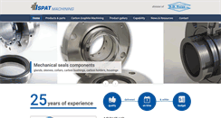 Desktop Screenshot of ispatmachining.com